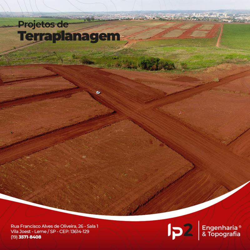 Projeto de terraplenagem campinas